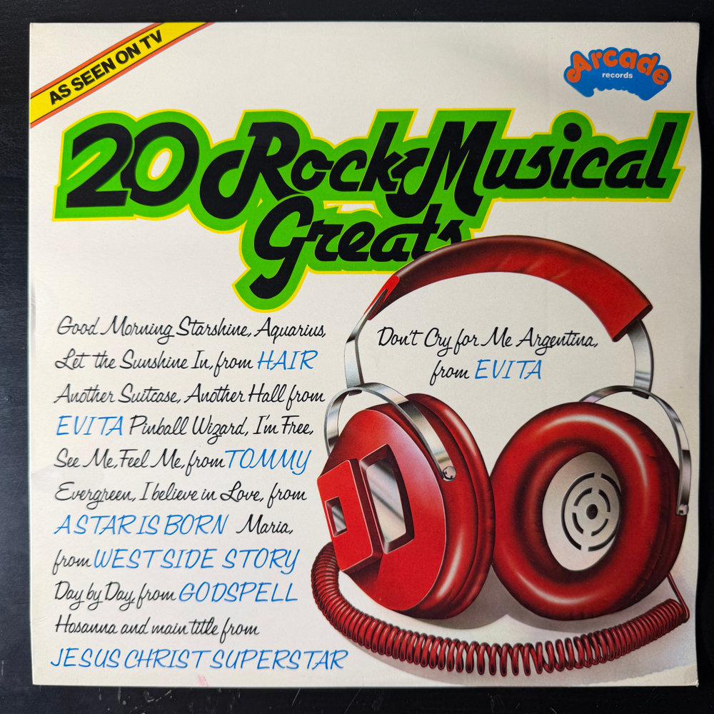 Сборник 20 Rock Musical Greats (Англия 1977г.) Т