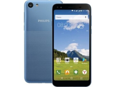 Смартфон Philips S395 Light Blue