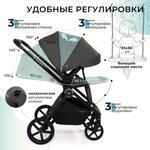 Коляска 2в1 Sweet Baby Stella Plus Therma Dark Grey