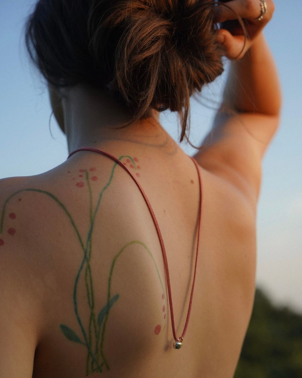 Сет Яблочко от яблоньки на шнурке