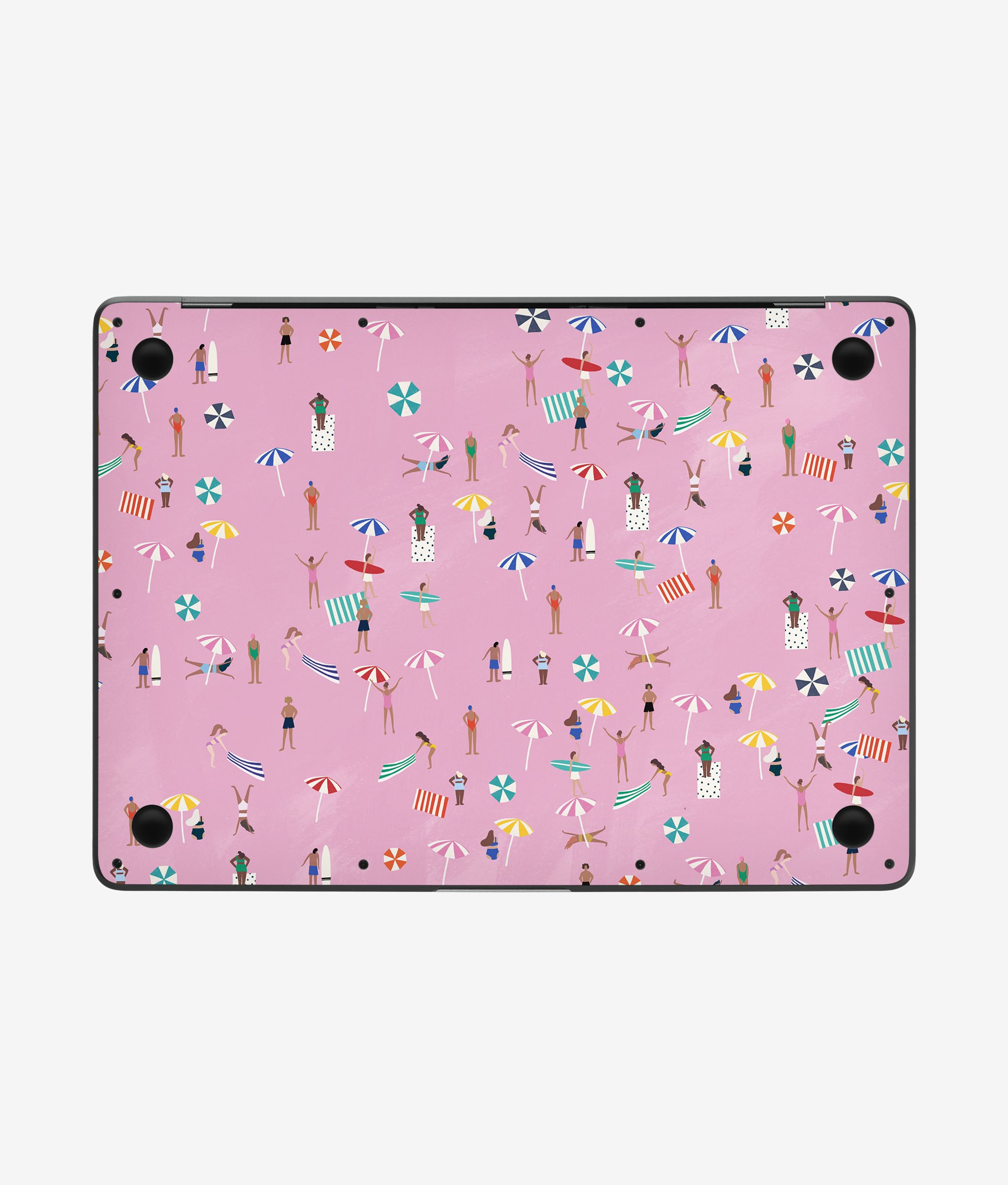 Виниловая наклейка PINK SAND для MacBook