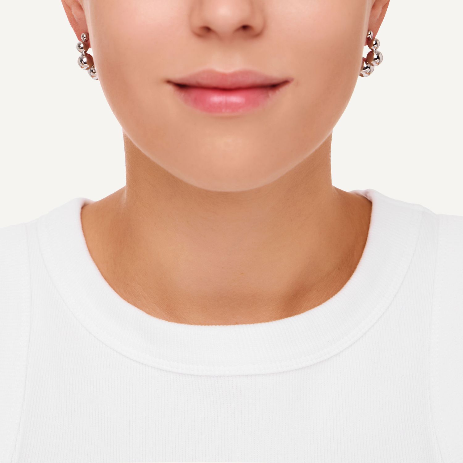 Серьги Nebula Arc Earrings – Silver