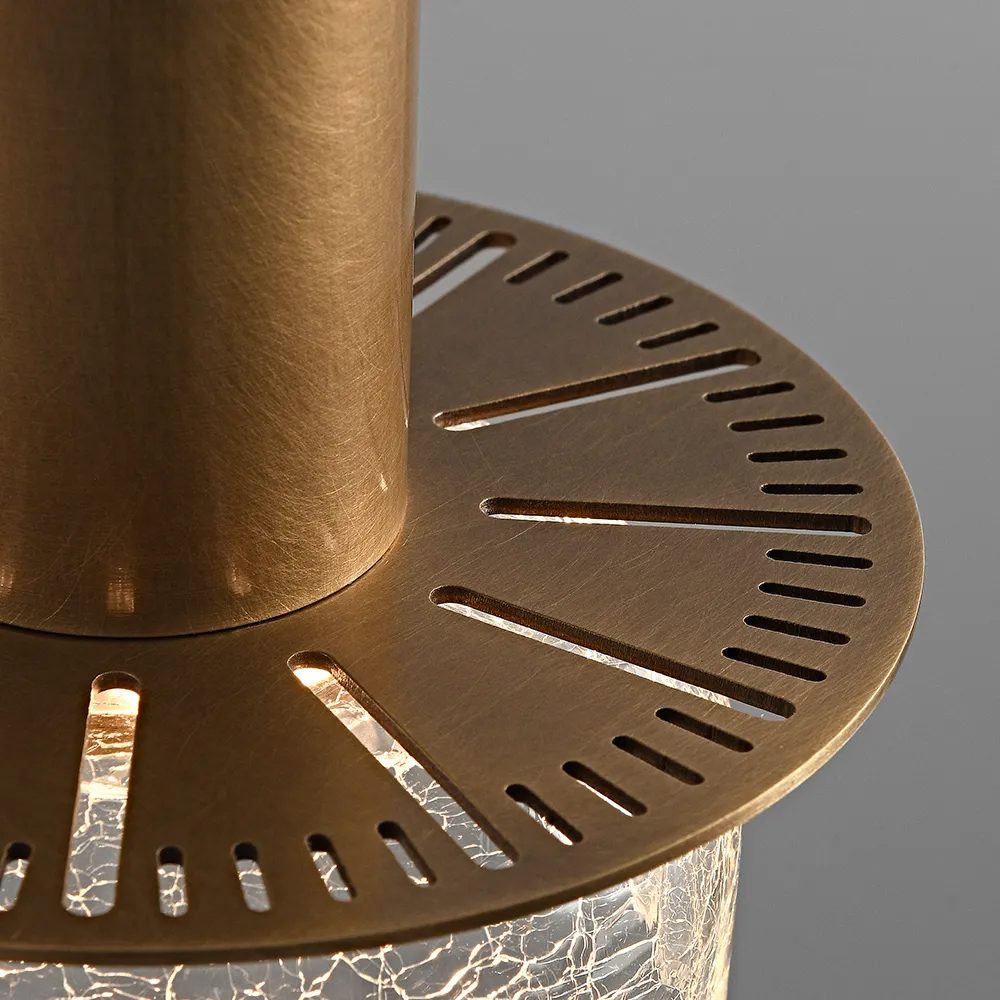 Подвесной светильник MT9171-1HA аntique brass