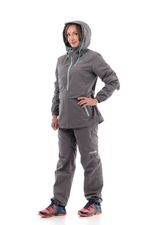 Костюм противоэнцефалитный «Элит Барьер» женский (цвет. св.серый / мята)