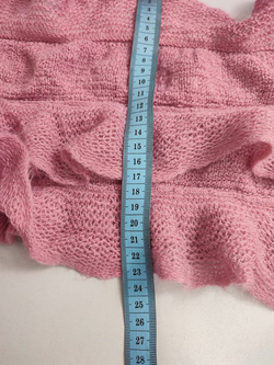 Шарф с воланами