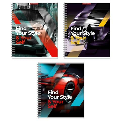 Тетрадь А5 60л клетка "Найди себя" (Академия Групп)