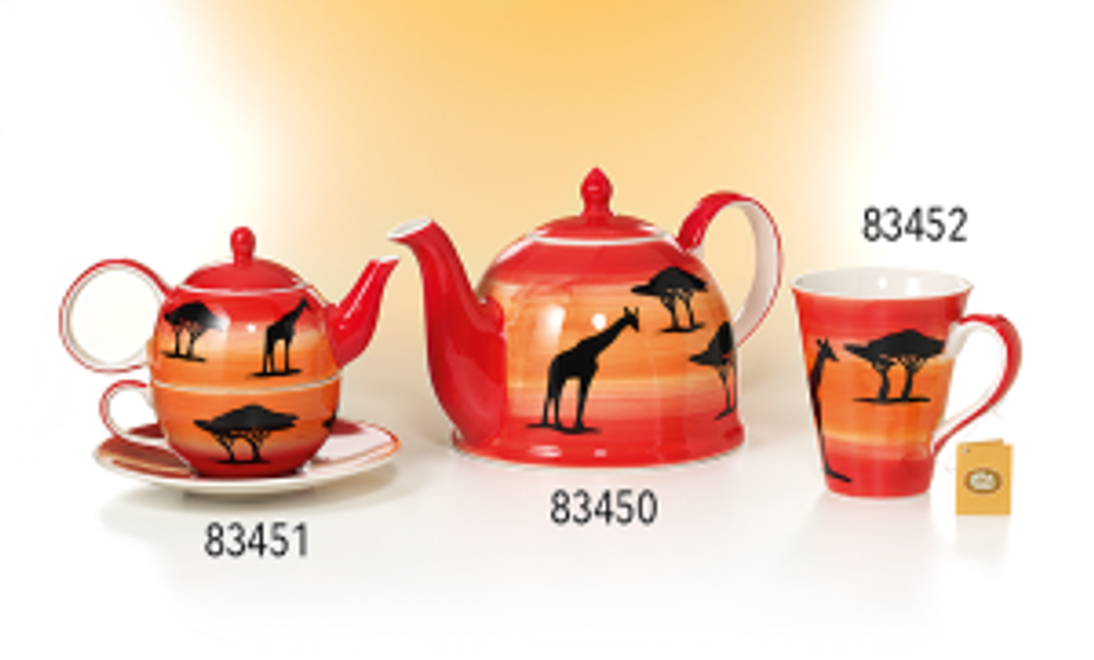 Чайный сет на одну персону "Африка"