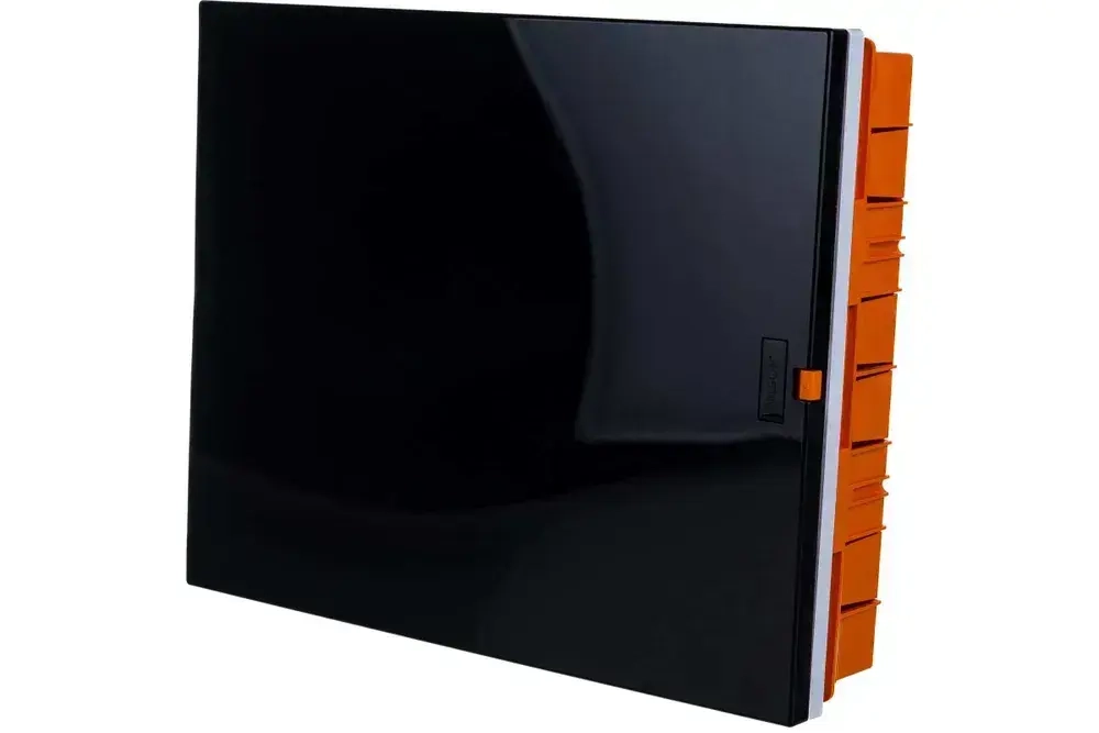 Бокс для автоматических выключателей встраиваемый 36-мест. / щит распределительный оранжевый/черный