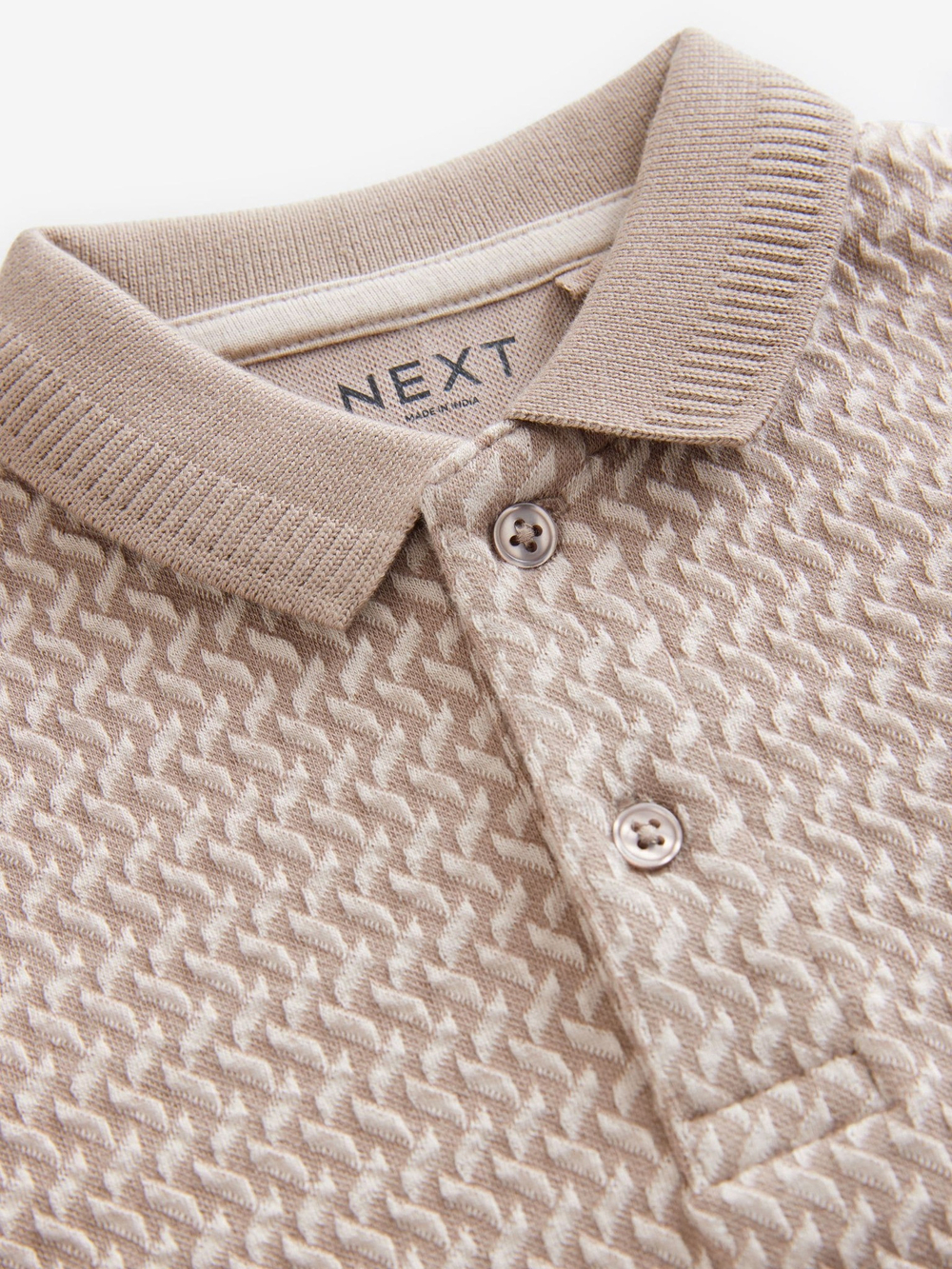 Поло для мальчика Next B93-682, Бежевый