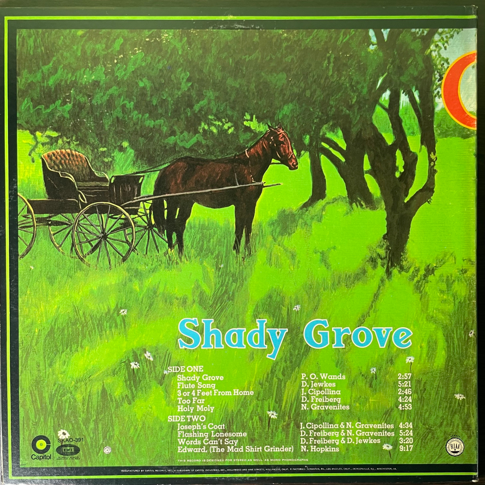 Quicksilver ‎– Shady Grove (США 1969г.)