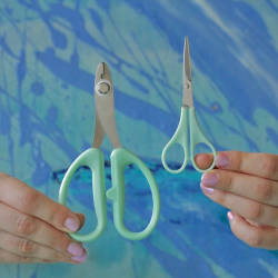 Ножницы для сахарной флористики и цветоделия острые с прямыми лезвиями