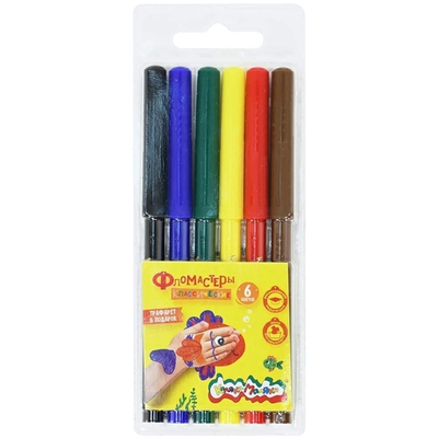 Фломастеры 6 цв. (Каляка-Маляка)