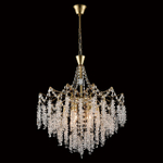 8243/6 CLASSI LN25 22 латунь, металл Люстра подвесная E14 6*40W 220V KRISTINA