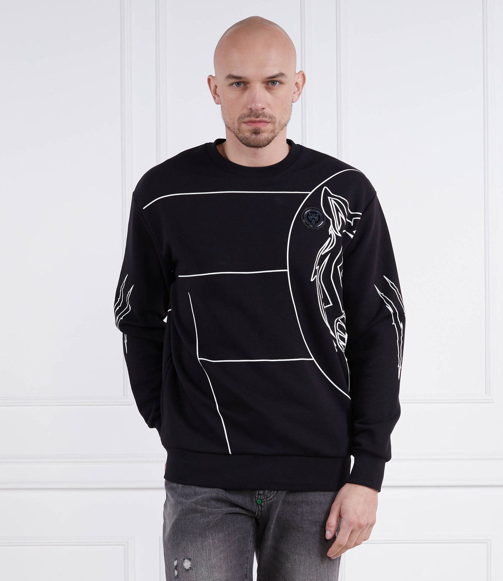 Худи Plein Sport - черный(MJO1044 SJO001N)