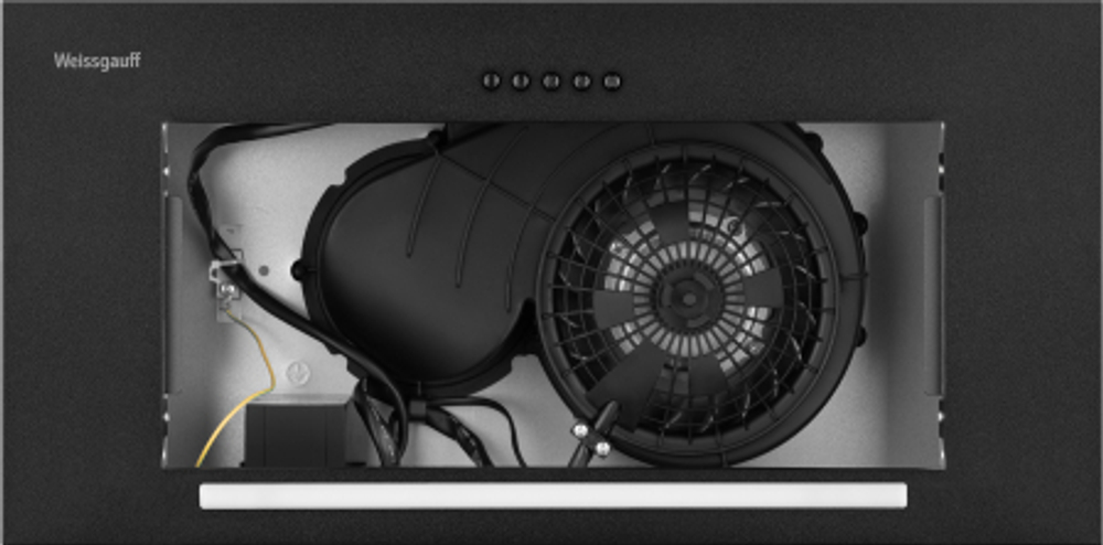 Кухонная встраиваемая вытяжка Weissgauff Integra 850 PB BL (439045)