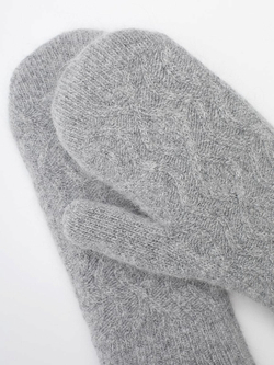 Варежки В021-03 серые