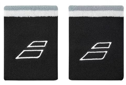 Теннисные напульсники Babolat Terry Jumbo Wristband - Black