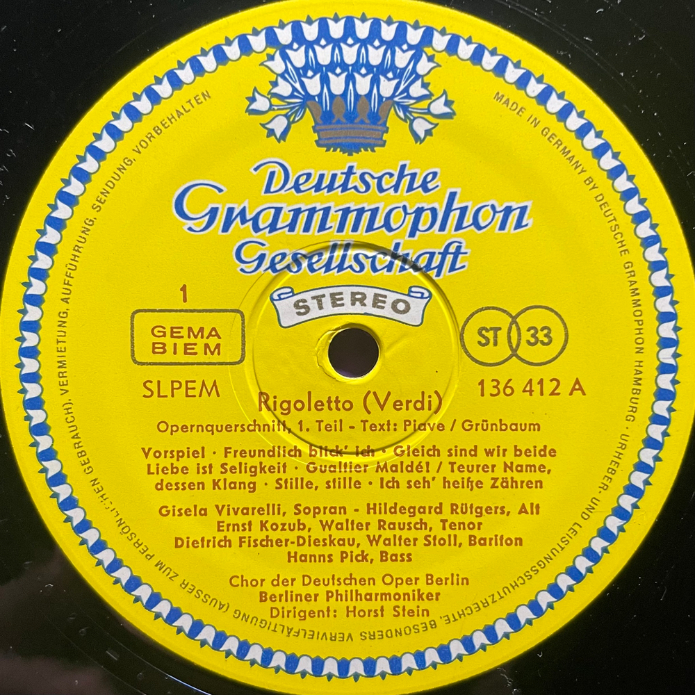 Джузеппе Верди - Риголетто (Германия)