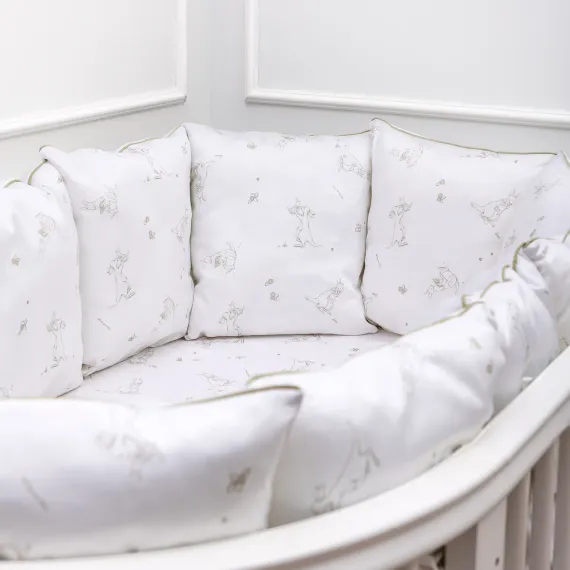 Комплект постельного белья Lollycottons Мамина любовь 6 предметов