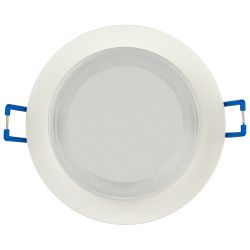 Светильник встраиваемый декоративный ЭРА DK107 WH под лампу MR16 GU5.3 белый