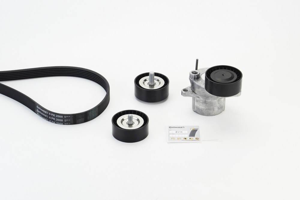 CONTINENTAL CTAM - 6PK2000K1-COT - V-Ribbed Belt Set