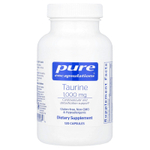 Pure Encapsulations, таурин, 1000 мг, 120 капсул