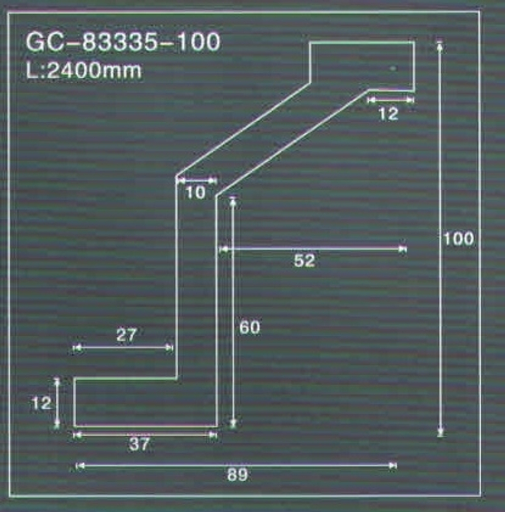 Карниз потолочный GC83335-100