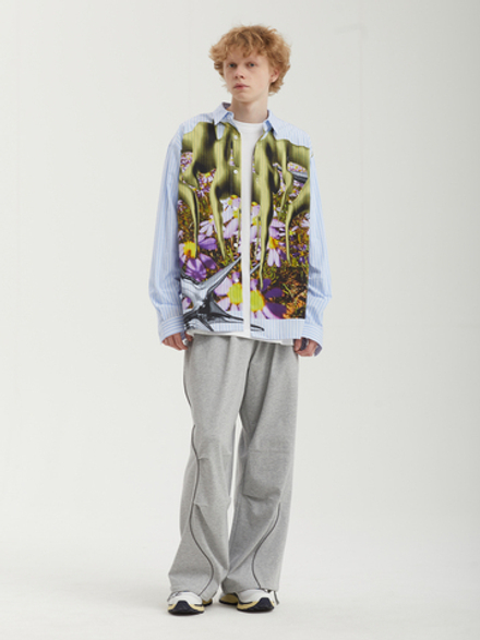 Мужская Рубашка Mind Garden Stripe