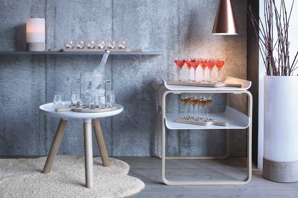 Набор подсвечников на подставке paddle, 34 см, 3 шт.