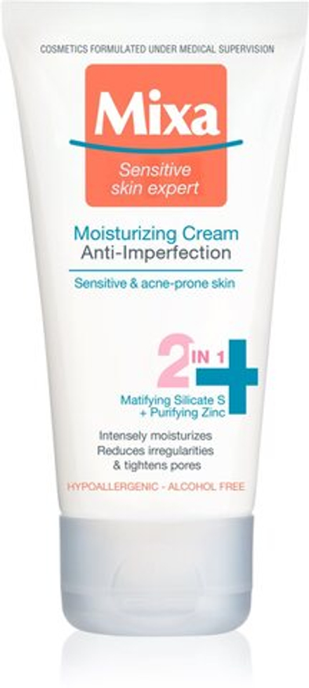 MIXA Anti-Imperfection - увлажняющий уход против несовершенств кожи /   50  ml  / GTIN 3600550816587