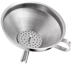 Воронка с фильтром 15", нержавеющая сталь