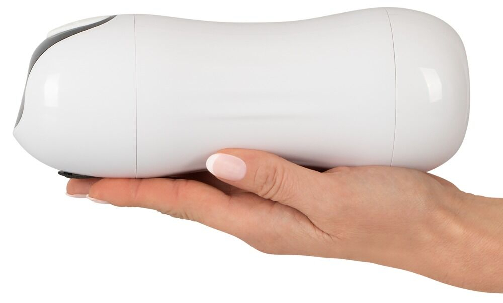 Белый мастурбатор Masturbator with 2 functions (Цвет: белый)