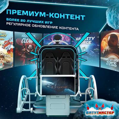 VR-аттракцион «Близнецы», 2,97*2,6*2,46 м