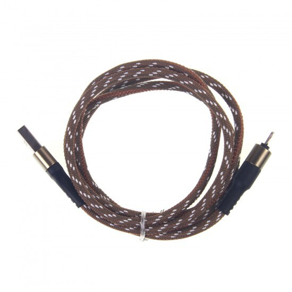 USB - Lightning дата кабель Jkx-005, 1 м, 012936 Зеленый