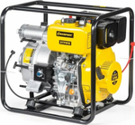 Мотопомпа дизельная CHAMPION DTP81E для грязной воды