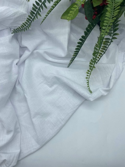 Хлопок слаб белый