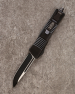 Автоматический складной нож Microtech Troodon S/E Tactical Black VG-10 139-1 (черный-черный)