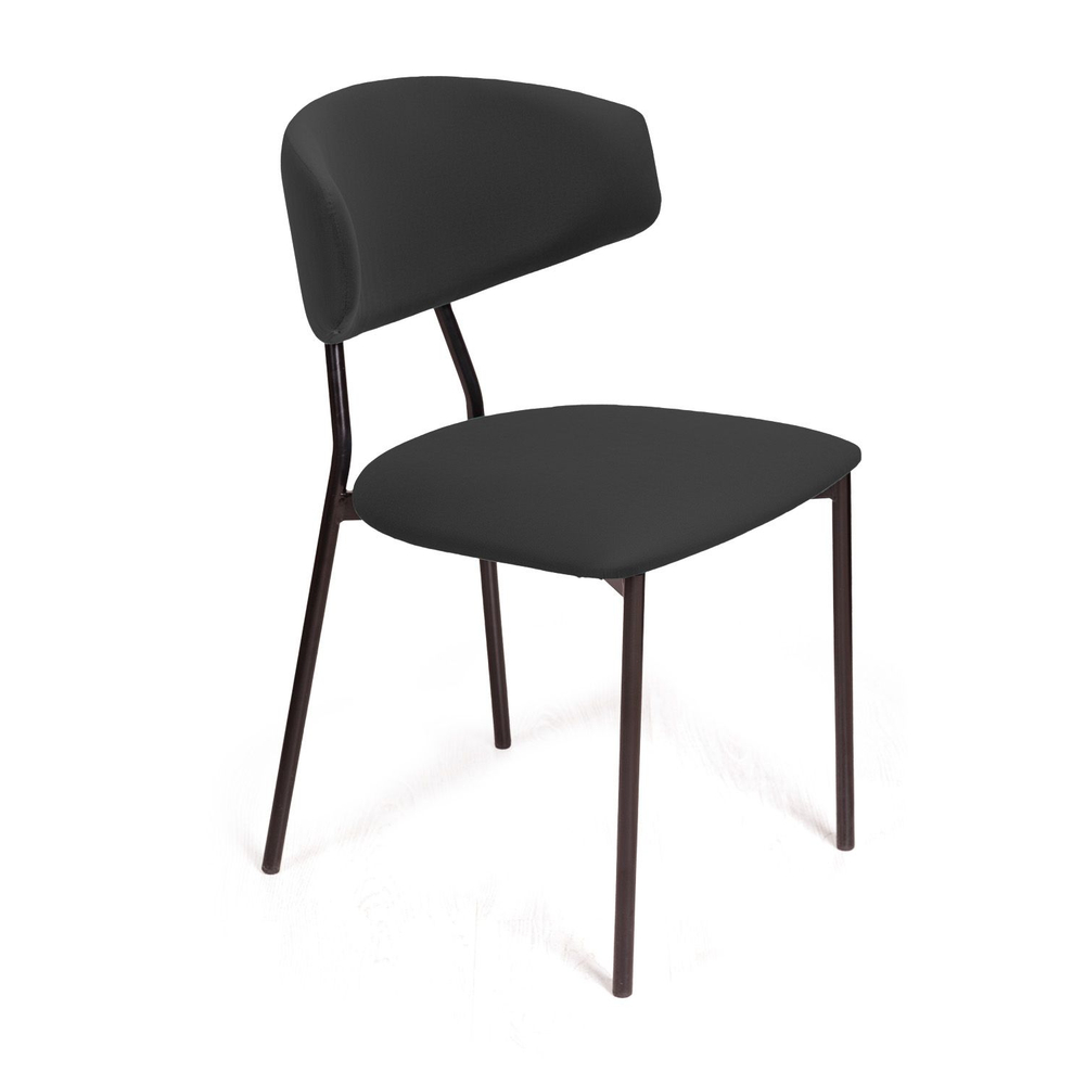 Стул Brad, бархат антрацит 14