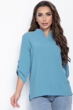Блуза Эва (морская волна) Б11054 LT Collection
