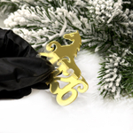 Декор акриловый "2026" (с лошадью), 5,5*4,8 см