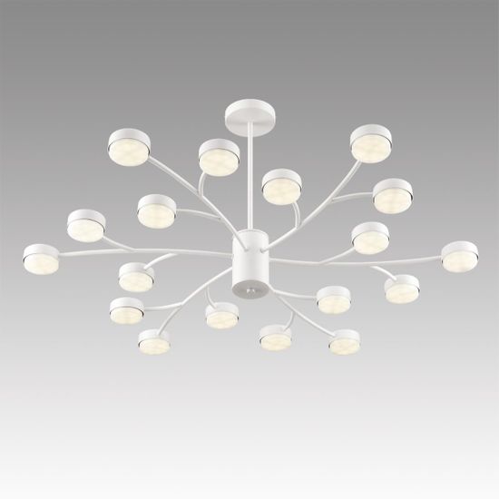 8265/18 COMFI LN26 металл, белый Люстра GX53 LED 18*7W 220V TORINA