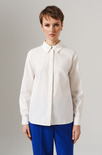 23167 Блузка женская (молочный)