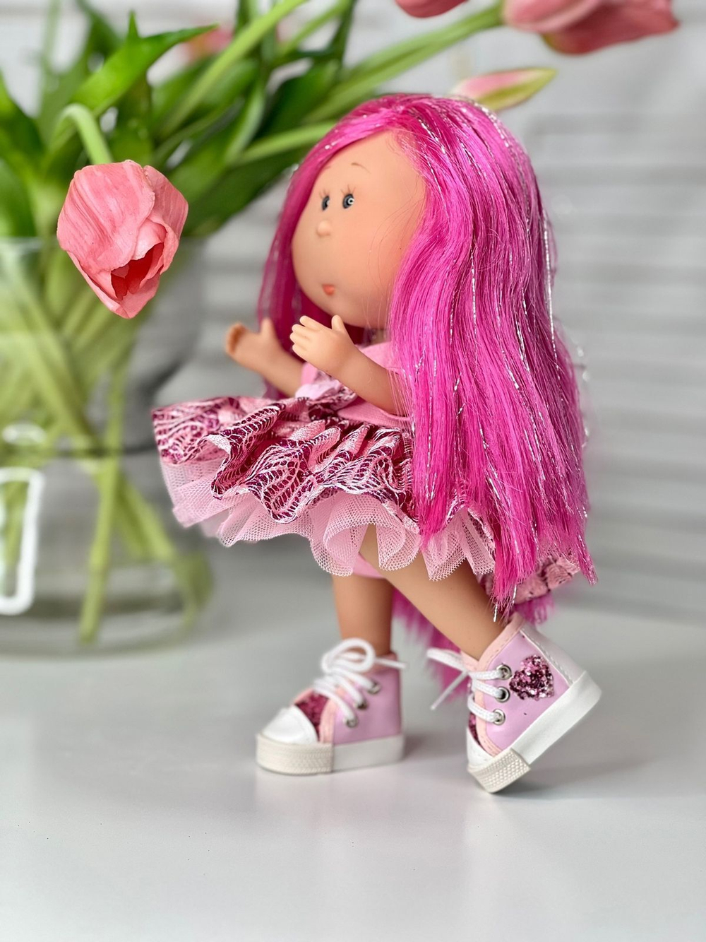 Кукла Nines виниловая 23см Little Mia (3153K)