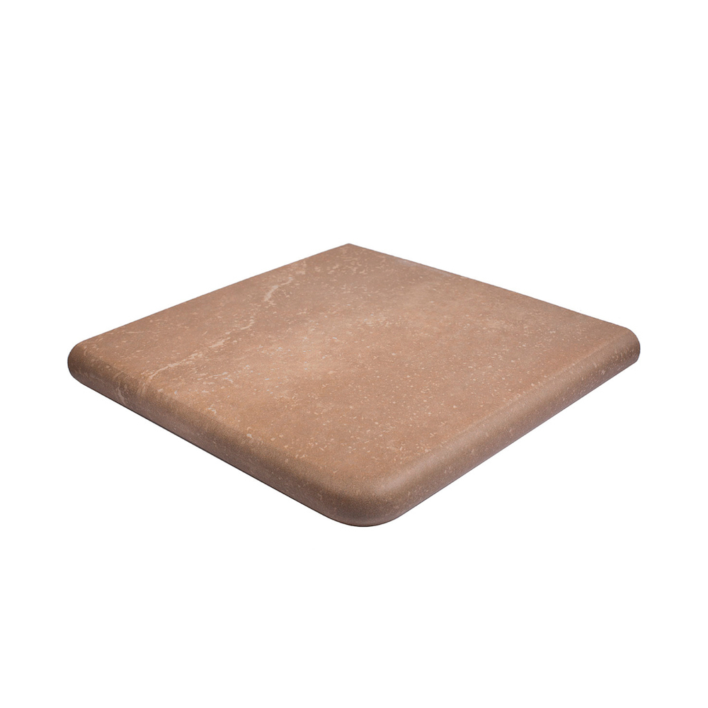 CARTABON STONE BROWN Ступень угловая 33х33х4