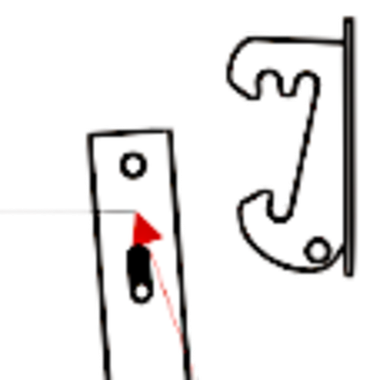 Площадка крепления для Транцевых колеса тип Быстросъёмные П-331A Нерж. 1шт