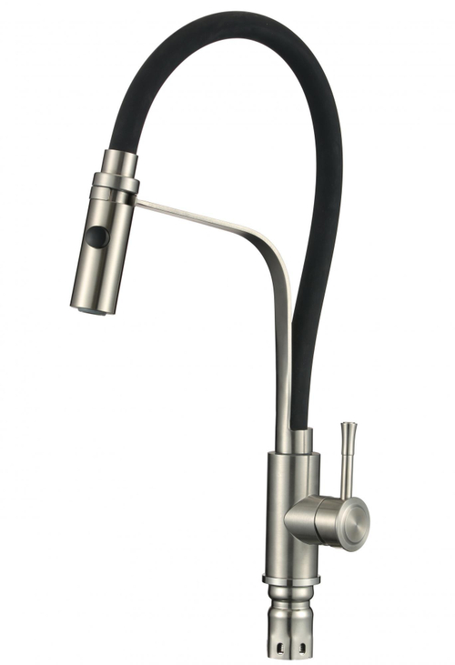 Смеситель Savol S-SUS6012-01 для кухонной мойки с гибким цветным изливом