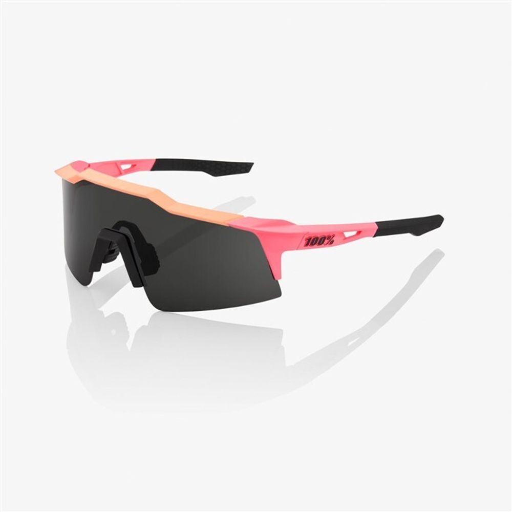 Очки спортивные 100% Speedcraft SL Matte Washed Out Neon Pink / Smoke Lens (61002-102-01)