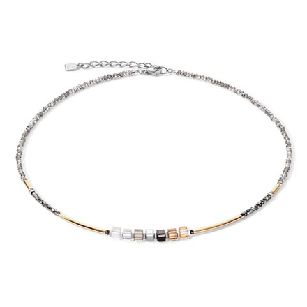 Колье Coeur de Lion Grey-Gold 5027/10-1216