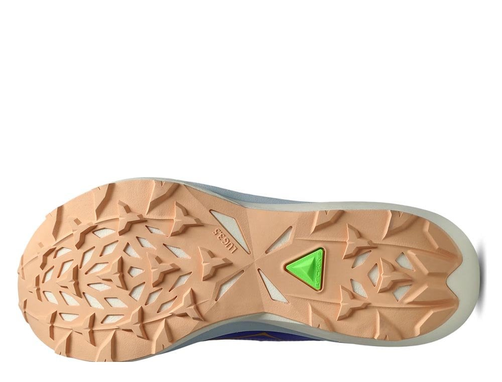 Кроссовки для бега мужские Asics FujiSpeed 4 сине-кремовые