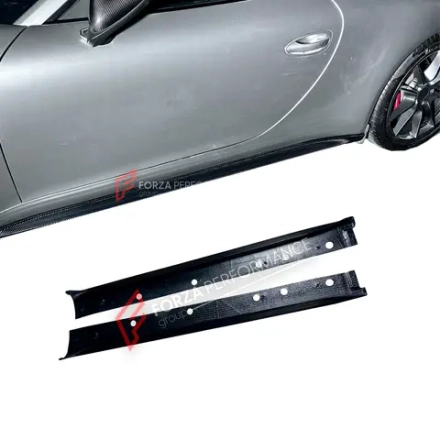 Карбоновые боковые юбки для PORSCHE 911 991 CARRERA S / C2S NARROW BODY 2011–2020 Порше